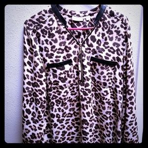 Cheetah blouse